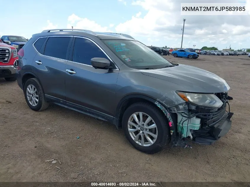 KNMAT2MT6JP583985 2018 Nissan Rogue Sv