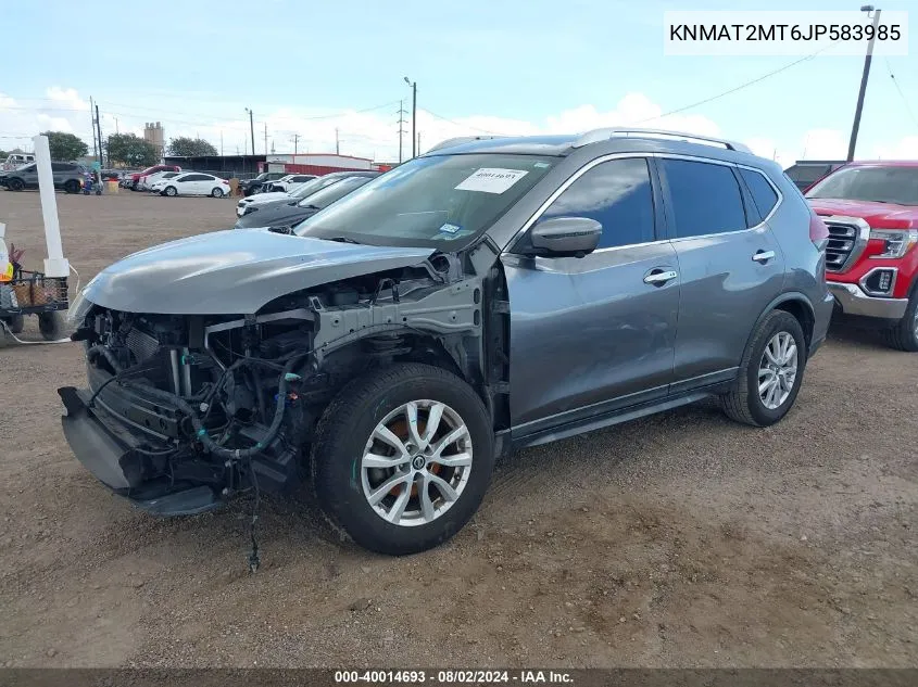 KNMAT2MT6JP583985 2018 Nissan Rogue Sv