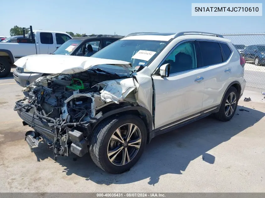 5N1AT2MT4JC710610 2018 Nissan Rogue Sl