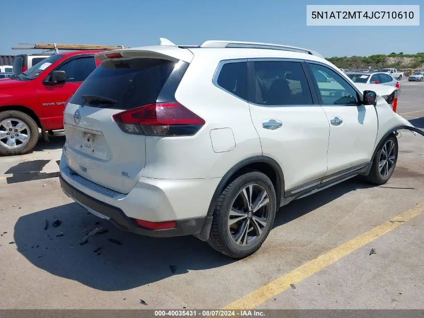 5N1AT2MT4JC710610 2018 Nissan Rogue Sl