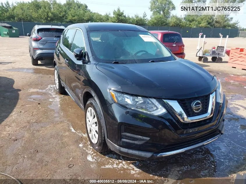 5N1AT2MT1JC765225 2018 Nissan Rogue S/Sl/Sv