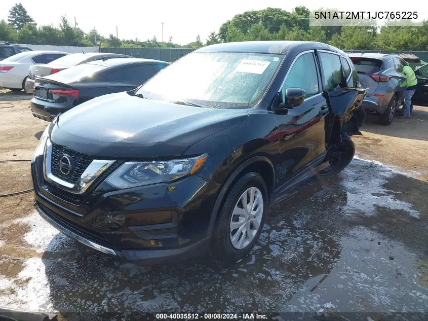 5N1AT2MT1JC765225 2018 Nissan Rogue S/Sl/Sv