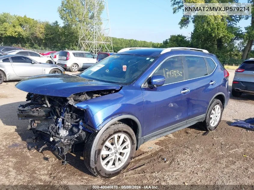 KNMAT2MVXJP579214 2018 Nissan Rogue Sv