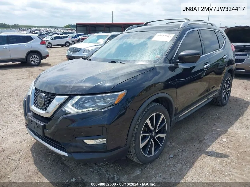 JN8AT2MV7JW324417 2018 Nissan Rogue Sl