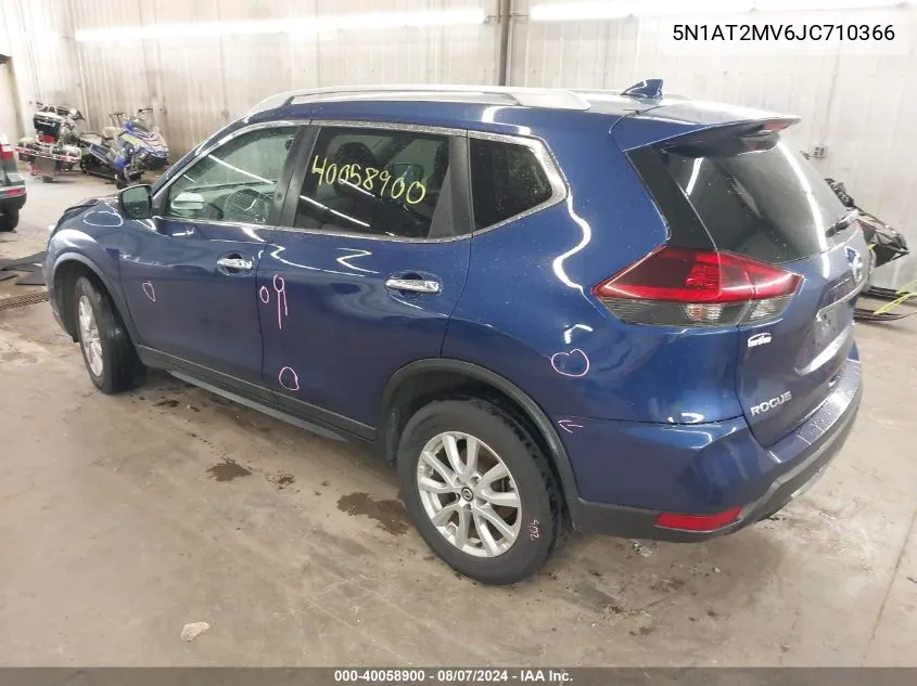 5N1AT2MV6JC710366 2018 Nissan Rogue Sv