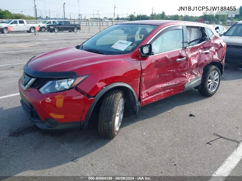 2018 Nissan Rogue Sport S VIN: JN1BJ1CP5JW188455 Lot: 40064159