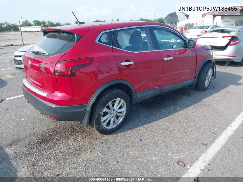 JN1BJ1CP5JW188455 2018 Nissan Rogue Sport S