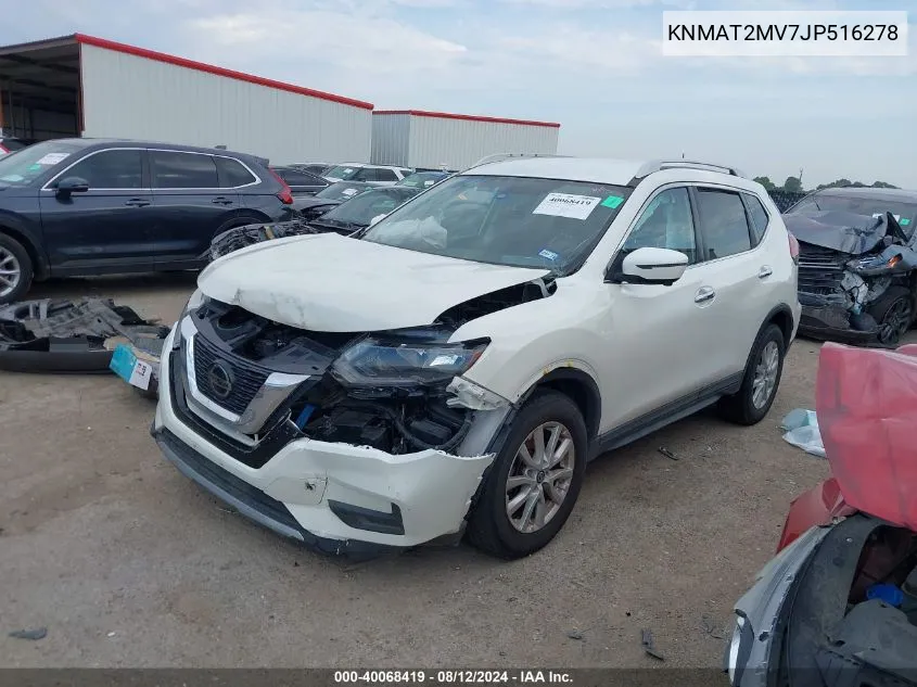 KNMAT2MV7JP516278 2018 Nissan Rogue Sv