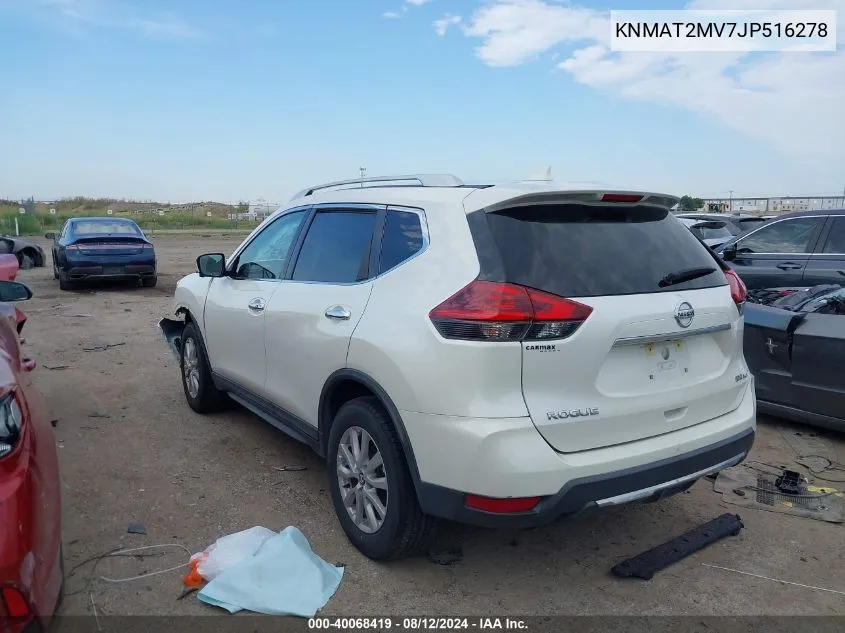 KNMAT2MV7JP516278 2018 Nissan Rogue Sv