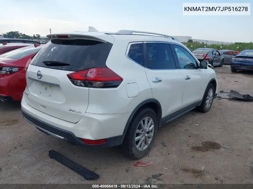 KNMAT2MV7JP516278 2018 Nissan Rogue Sv