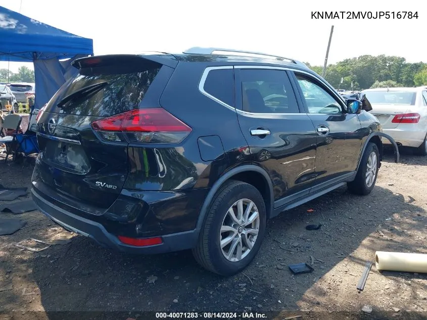 KNMAT2MV0JP516784 2018 Nissan Rogue Sv