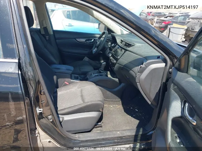 KNMAT2MTXJP514197 2018 Nissan Rogue S