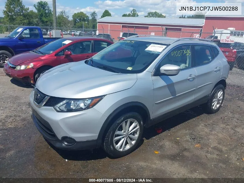 2018 Nissan Rogue Sport Sv VIN: JN1BJ1CP7JW500288 Lot: 40077505