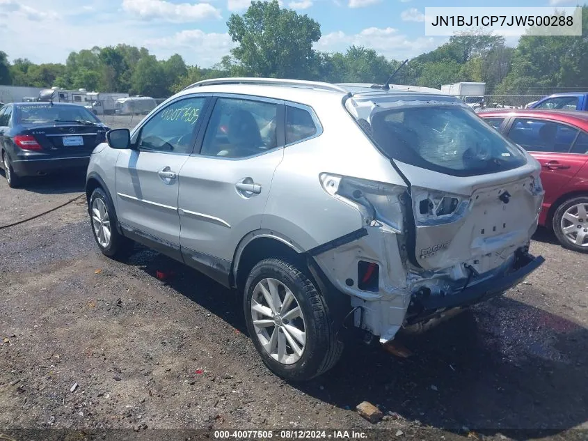 2018 Nissan Rogue Sport Sv VIN: JN1BJ1CP7JW500288 Lot: 40077505