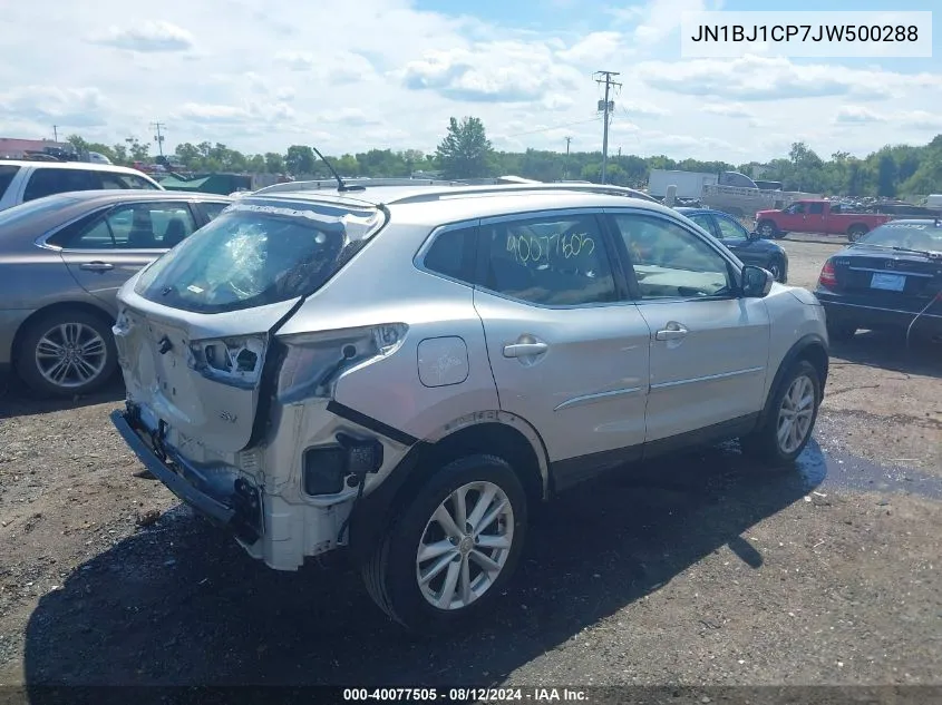 2018 Nissan Rogue Sport Sv VIN: JN1BJ1CP7JW500288 Lot: 40077505