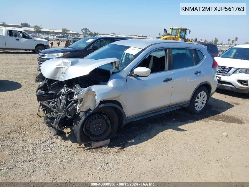 KNMAT2MTXJP561763 2018 Nissan Rogue S