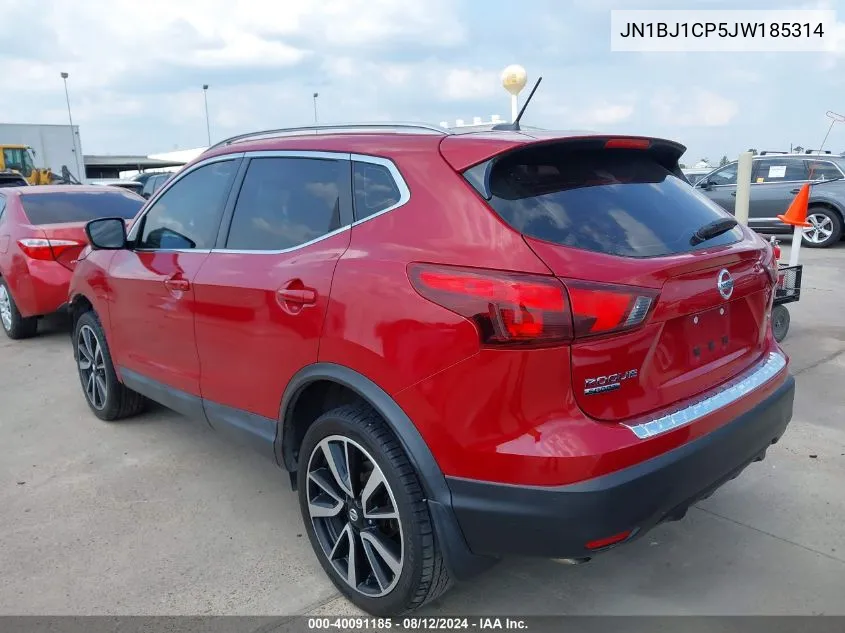 JN1BJ1CP5JW185314 2018 Nissan Rogue Sport Sl