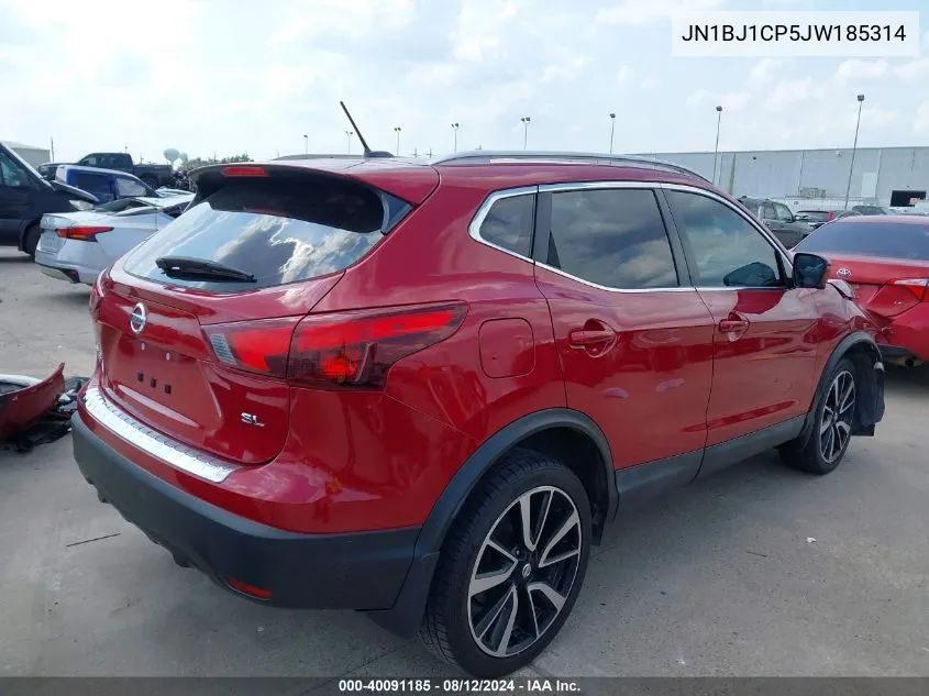 2018 Nissan Rogue Sport Sl VIN: JN1BJ1CP5JW185314 Lot: 40091185