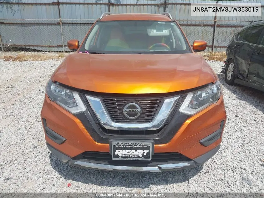 JN8AT2MV8JW353019 2018 Nissan Rogue Sv