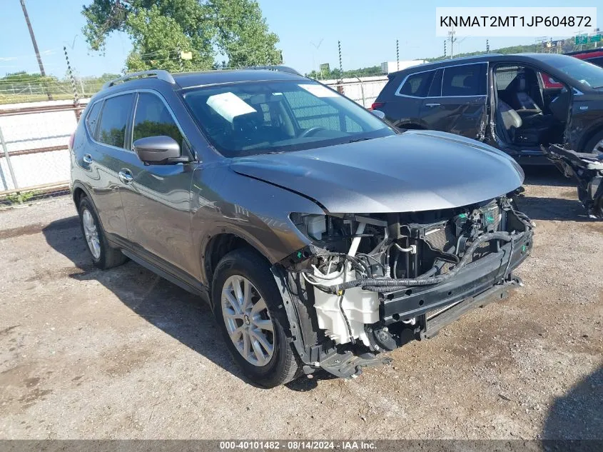 KNMAT2MT1JP604872 2018 Nissan Rogue S/Sv