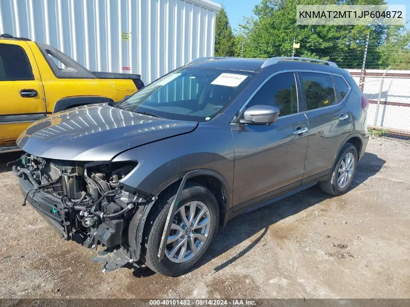 KNMAT2MT1JP604872 2018 Nissan Rogue S/Sv