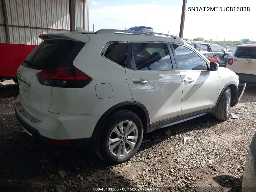 5N1AT2MT5JC816838 2018 Nissan Rogue S