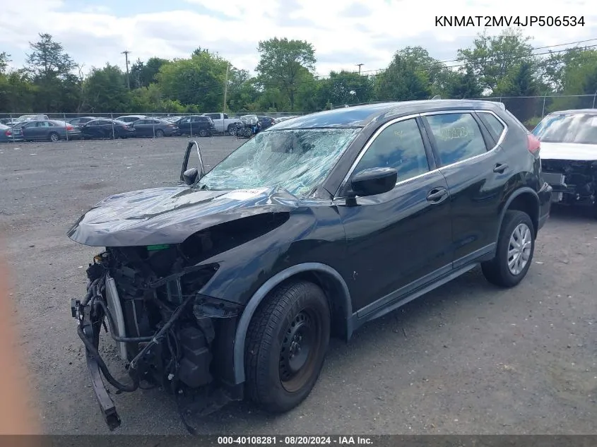 KNMAT2MV4JP506534 2018 Nissan Rogue S/Sv