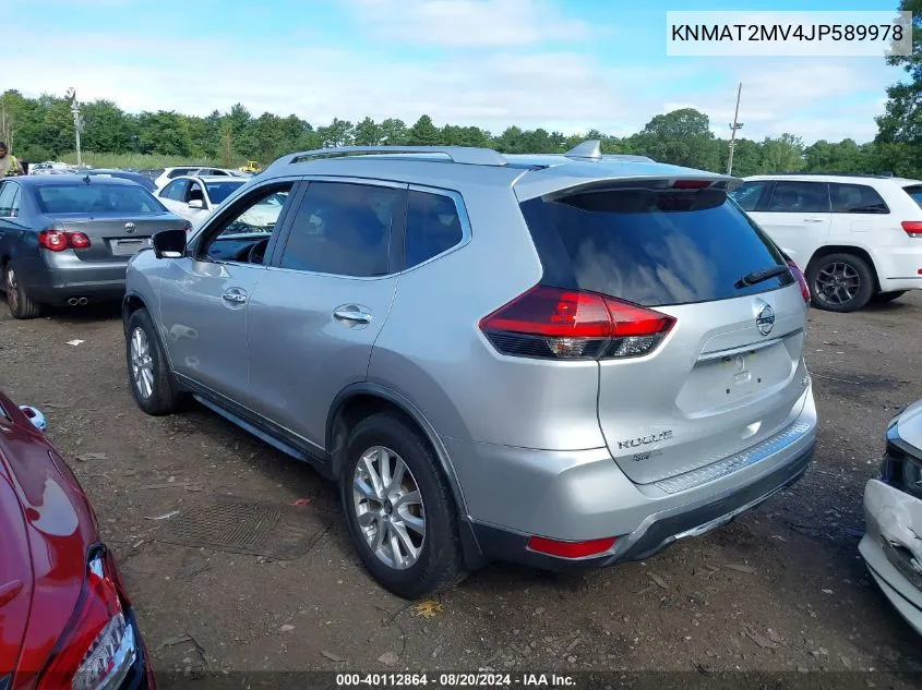 2018 Nissan Rogue S/Sv VIN: KNMAT2MV4JP589978 Lot: 40112864