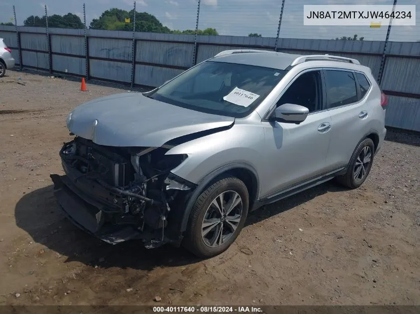 JN8AT2MTXJW464234 2018 Nissan Rogue Sl