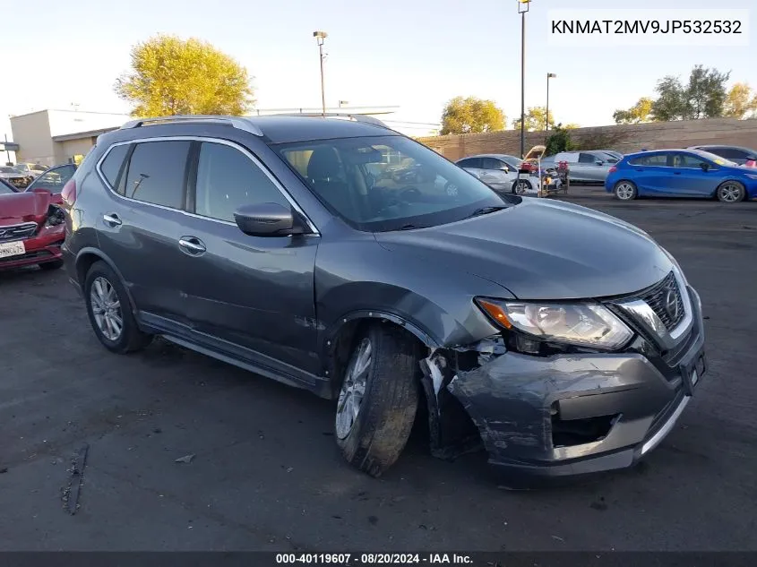 2018 Nissan Rogue Sv VIN: KNMAT2MV9JP532532 Lot: 40119607