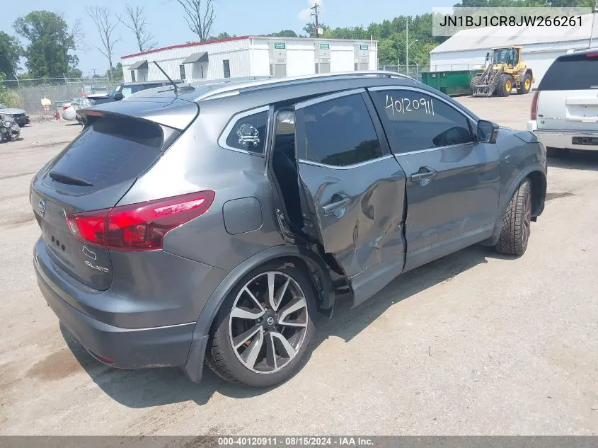 2018 Nissan Rogue Sport Sl VIN: JN1BJ1CR8JW266261 Lot: 40120911