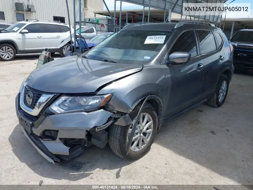 KNMAT2MT0JP605012 2018 Nissan Rogue Sv