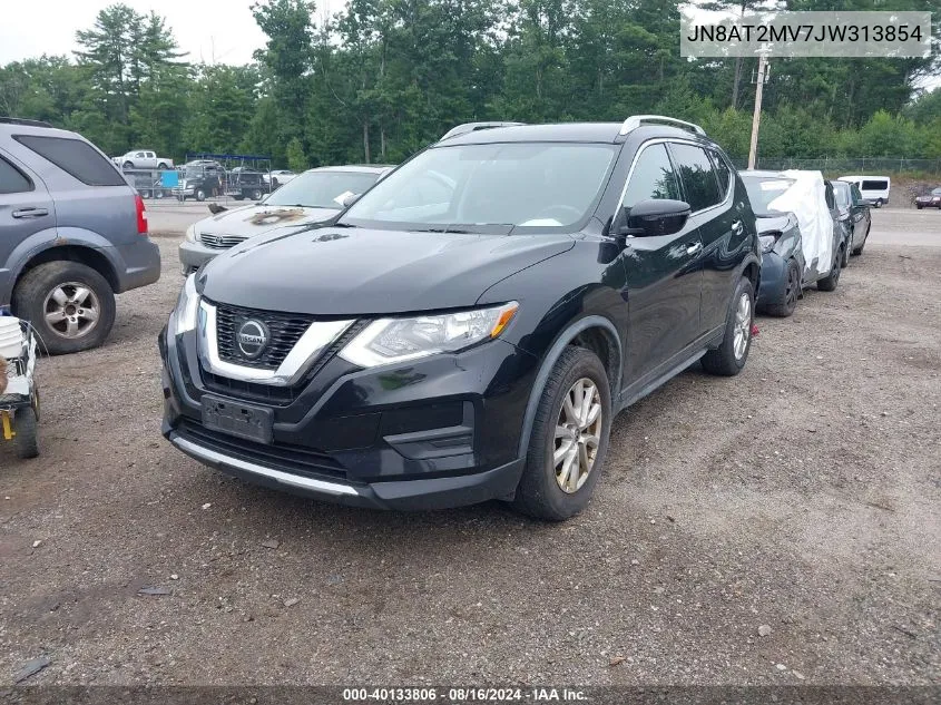 2018 Nissan Rogue Sv VIN: JN8AT2MV7JW313854 Lot: 40133806