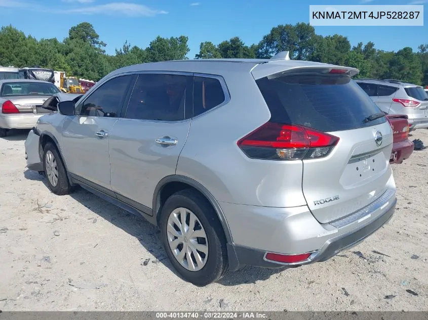 KNMAT2MT4JP528287 2018 Nissan Rogue S