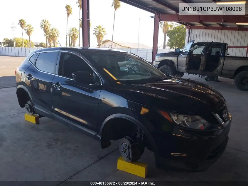 2018 Nissan Rogue Sport S VIN: JN1BJ1CP3JW108098 Lot: 40135972