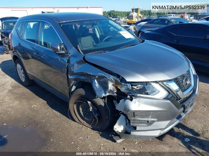 KNMAT2MV5JP552339 2018 Nissan Rogue S