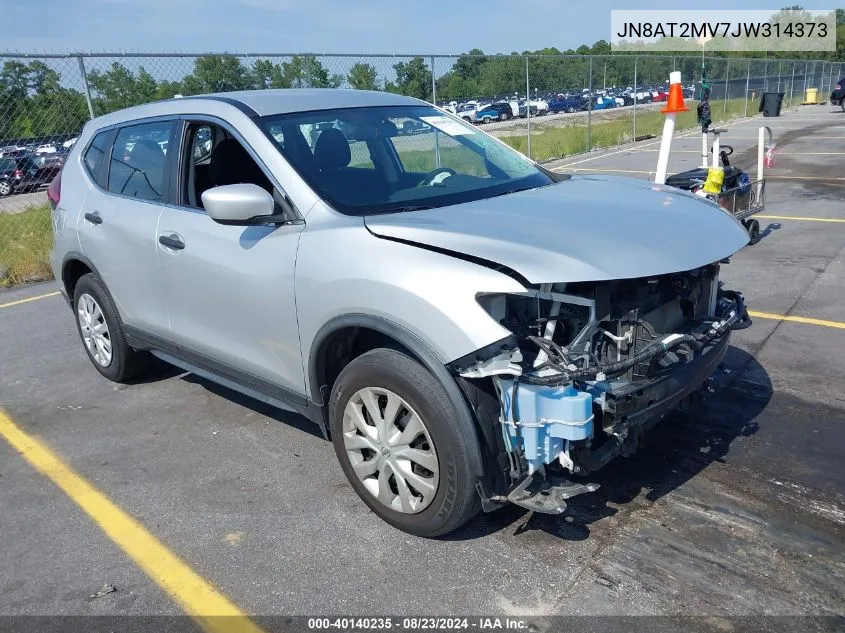 2018 Nissan Rogue S VIN: JN8AT2MV7JW314373 Lot: 40140235