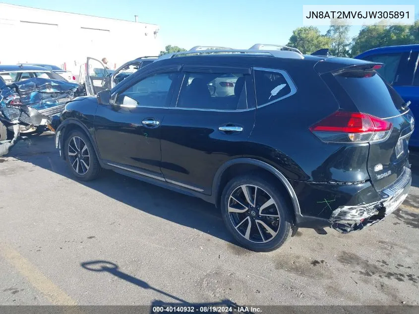 JN8AT2MV6JW305891 2018 Nissan Rogue Sl