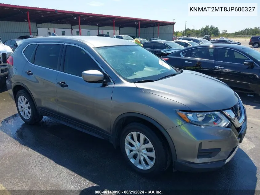 2018 Nissan Rogue S VIN: KNMAT2MT8JP606327 Lot: 40149890