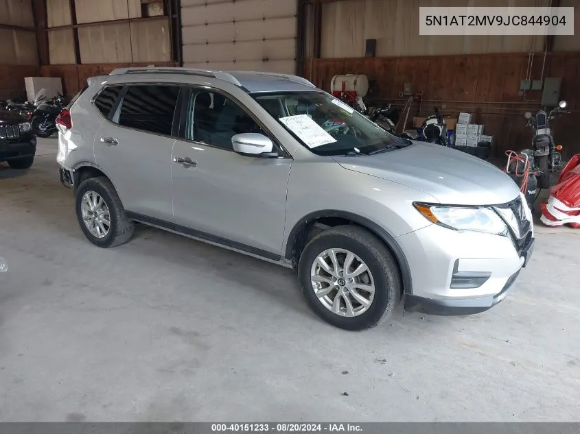 5N1AT2MV9JC844904 2018 Nissan Rogue Sv