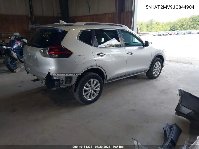 5N1AT2MV9JC844904 2018 Nissan Rogue Sv