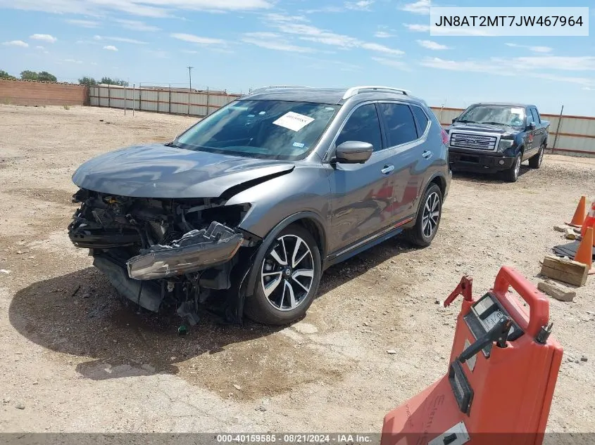 JN8AT2MT7JW467964 2018 Nissan Rogue Sl