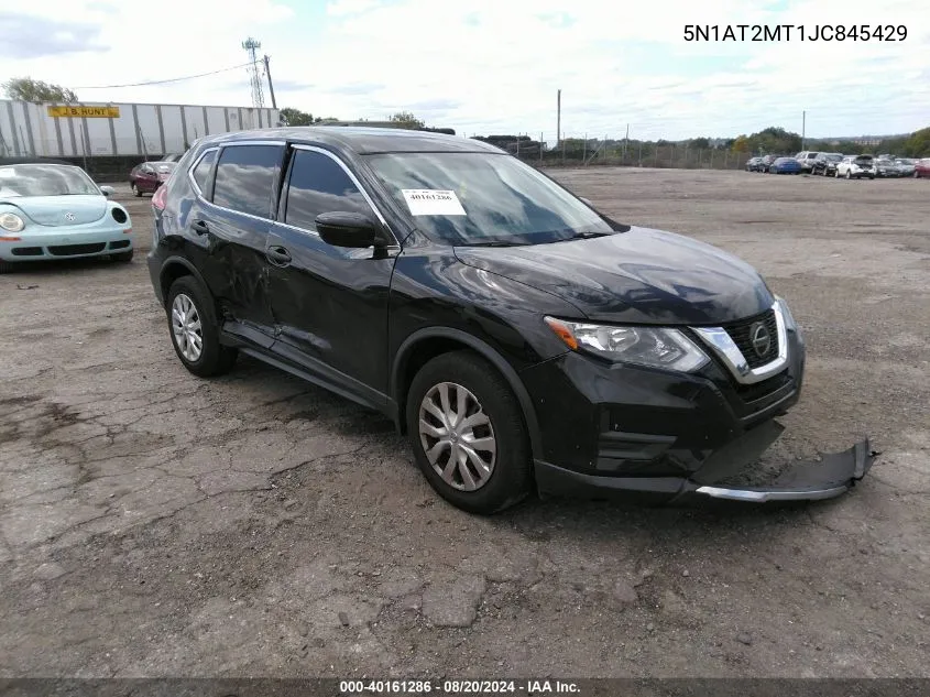 2018 Nissan Rogue S/Sl/Sv VIN: 5N1AT2MT1JC845429 Lot: 40161286