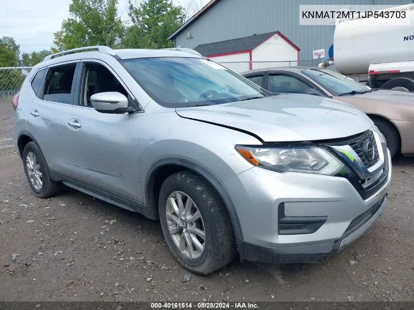 KNMAT2MT1JP543703 2018 Nissan Rogue Sv