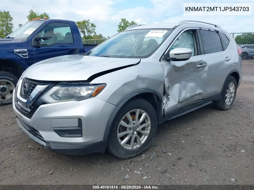 KNMAT2MT1JP543703 2018 Nissan Rogue Sv