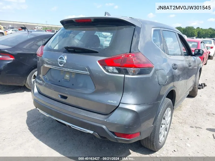 JN8AT2MV0JW301545 2018 Nissan Rogue S/Sl/Sv