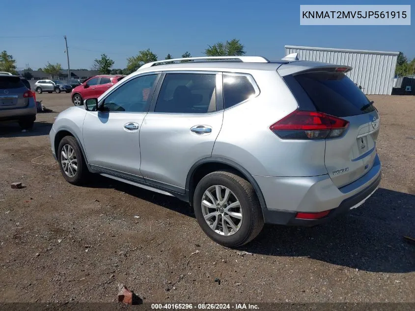 KNMAT2MV5JP561915 2018 Nissan Rogue Sv