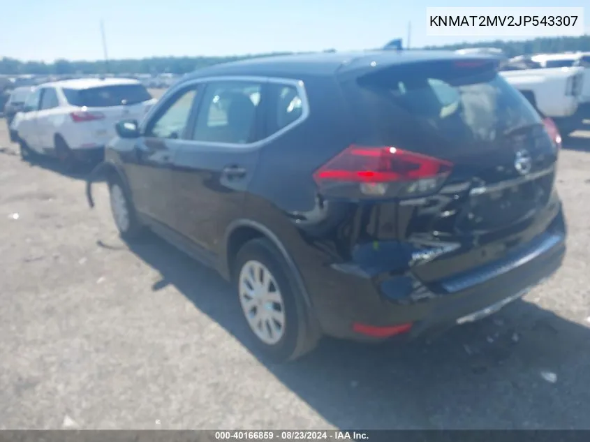 2018 Nissan Rogue S VIN: KNMAT2MV2JP543307 Lot: 40166859