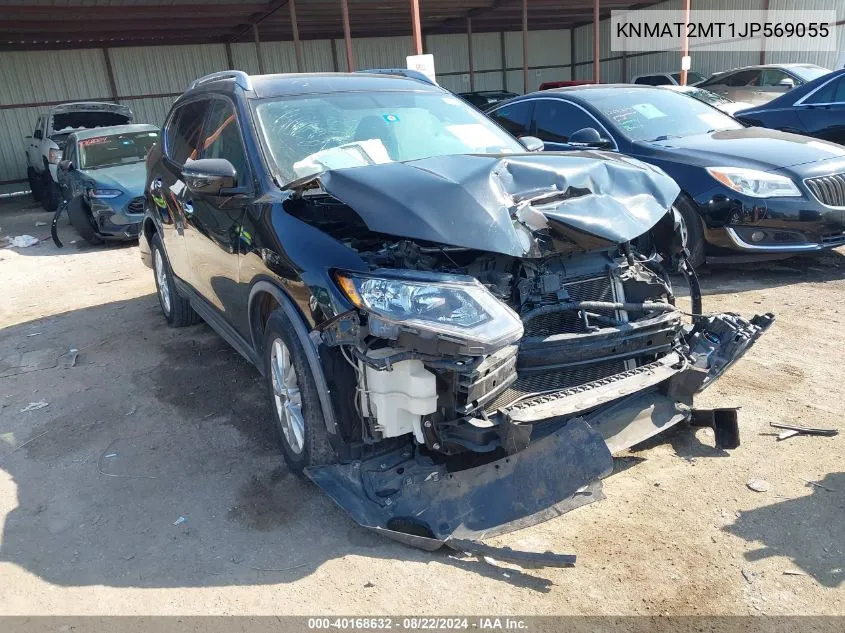 KNMAT2MT1JP569055 2018 Nissan Rogue Sv