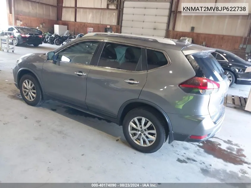 KNMAT2MV8JP622738 2018 Nissan Rogue Sv